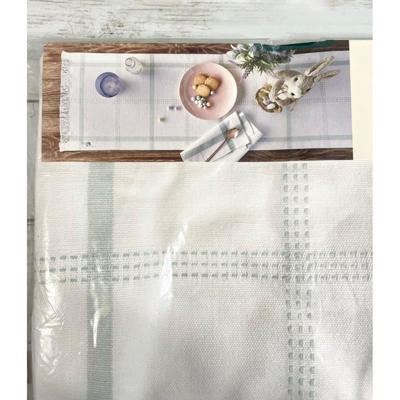 Linden Street Sage Table Runner - Picture 3 of 3